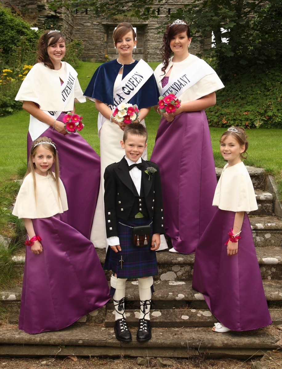 Gala Queen and Court  2010